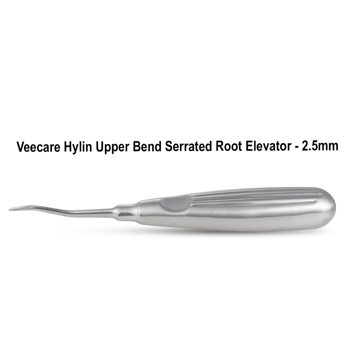 Veecare Hylin Upper Bend Serrated Root Elevator - 2.5mm