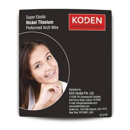 Koden Superelastic Ceramic Coated NiTi Archwires - Rectangular (Pack of 1) - 2