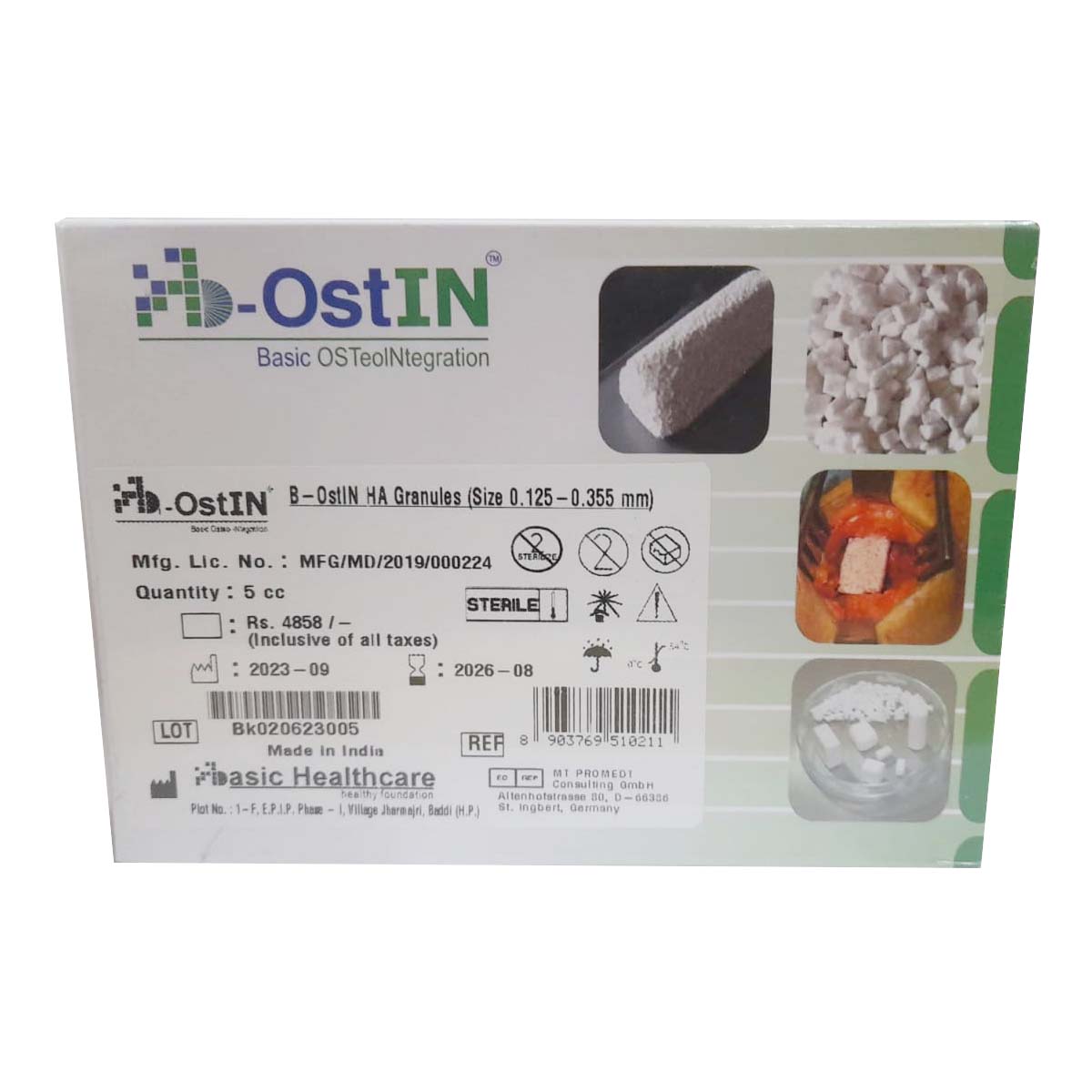 B-Ostin HA Nano 0.125-0.355mm (5.0 CC) - DB101-005