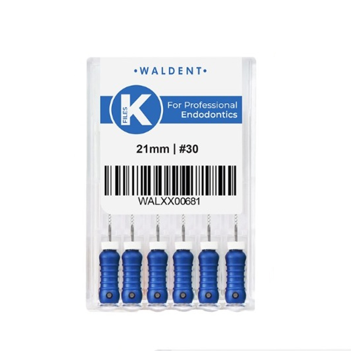 Waldent Professional K-File 21mm # 30