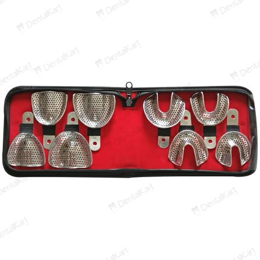 Waldent Edentulous Perforated Impression Trays Set K18/1