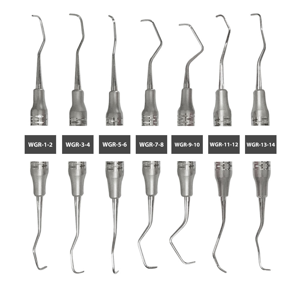 Waldent Gracey Curettes Set of 7 
