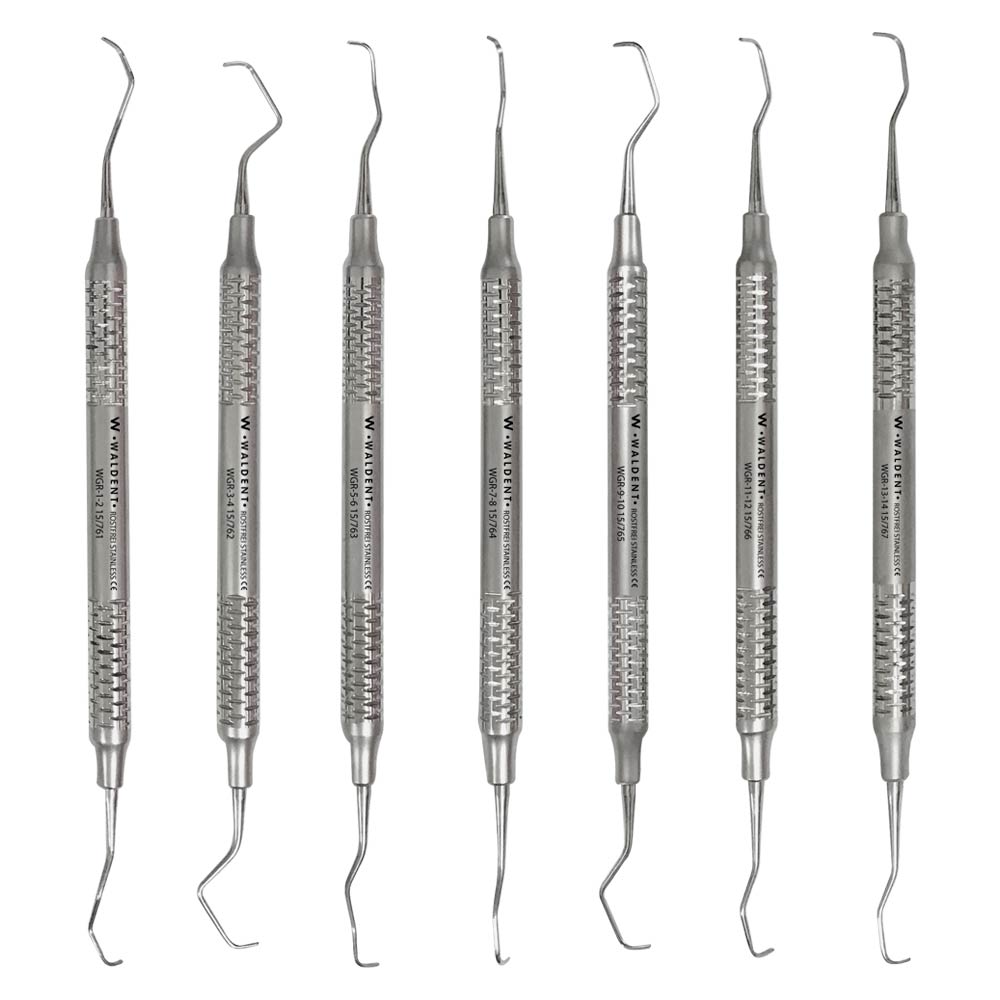 Waldent Gracey Curettes Set of 7