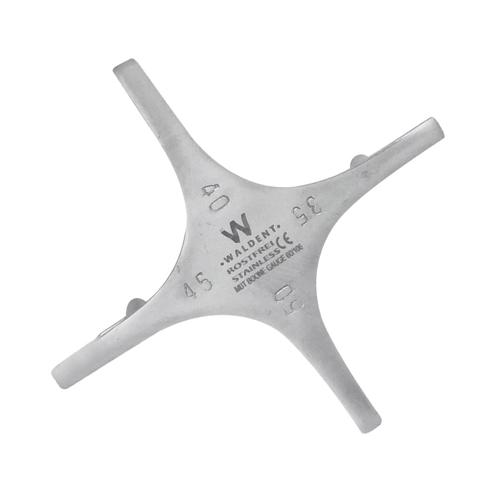 Waldent MBT Boone Gauge 3.5, 4.0, 4.5, & 5.0mm (60/106)