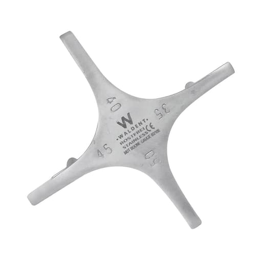 Waldent MBT Boone Gauge 3.5, 4.0, 4.5, & 5.0mm (60/106)