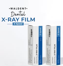 Waldent Dental X-Ray Film E-Speed (Pack Of 100) - 15