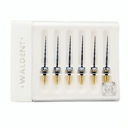 Waldent Wal-flex S-Blue Rotary Files 25mm - 30/6%