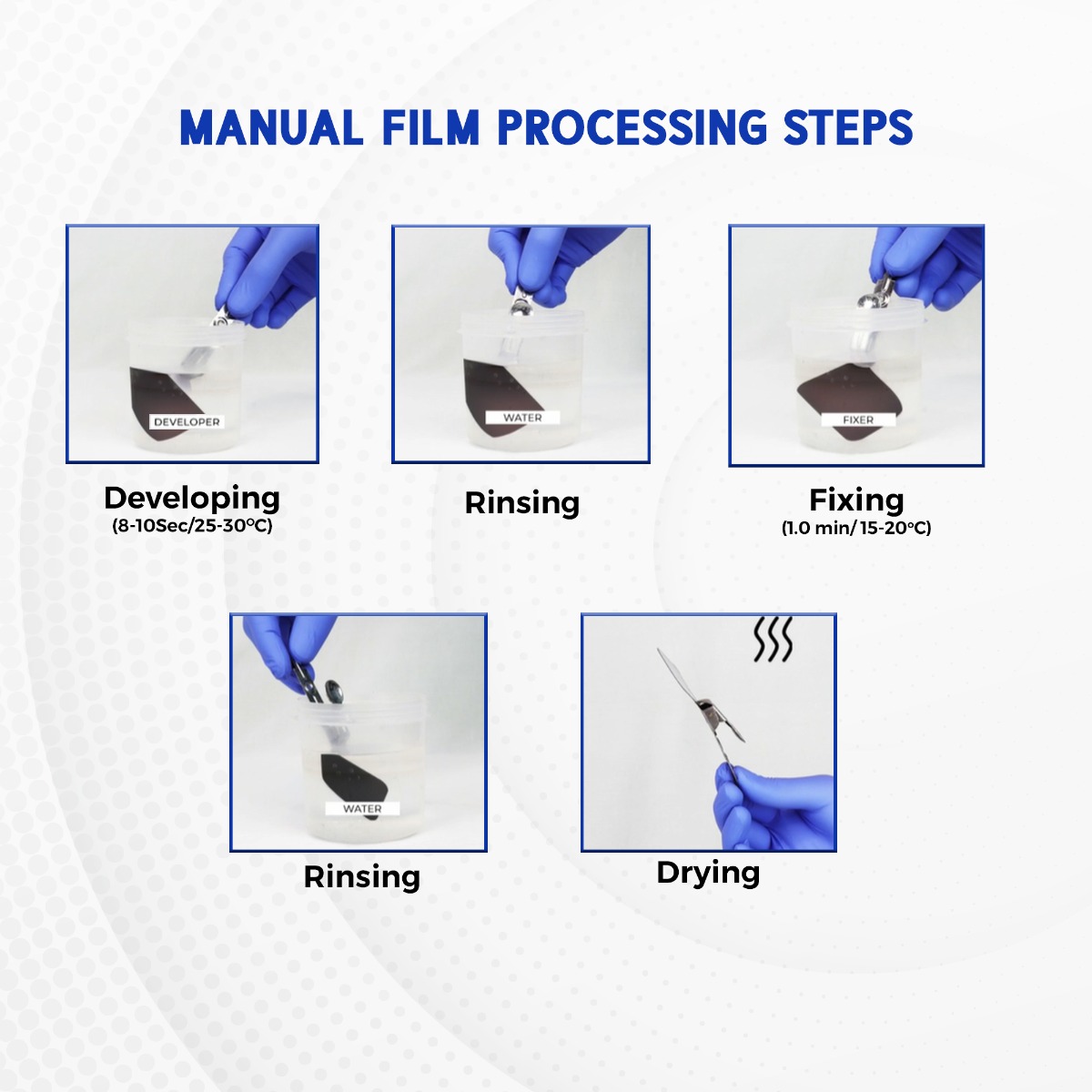 Waldent Dental X-Ray Film E-Speed (Pack Of 100)