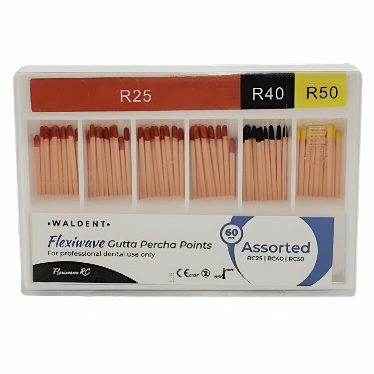 Waldent Flexiwave Gutta Percha Points Assorted