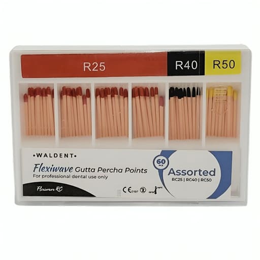 Waldent Flexiwave Gutta Percha Points Assorted