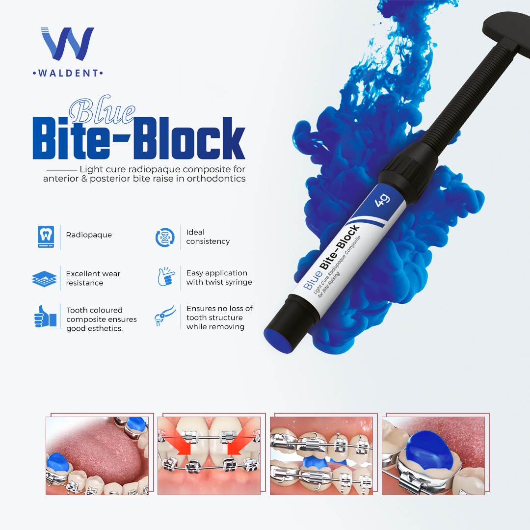 Waldent Blue Bite-Block