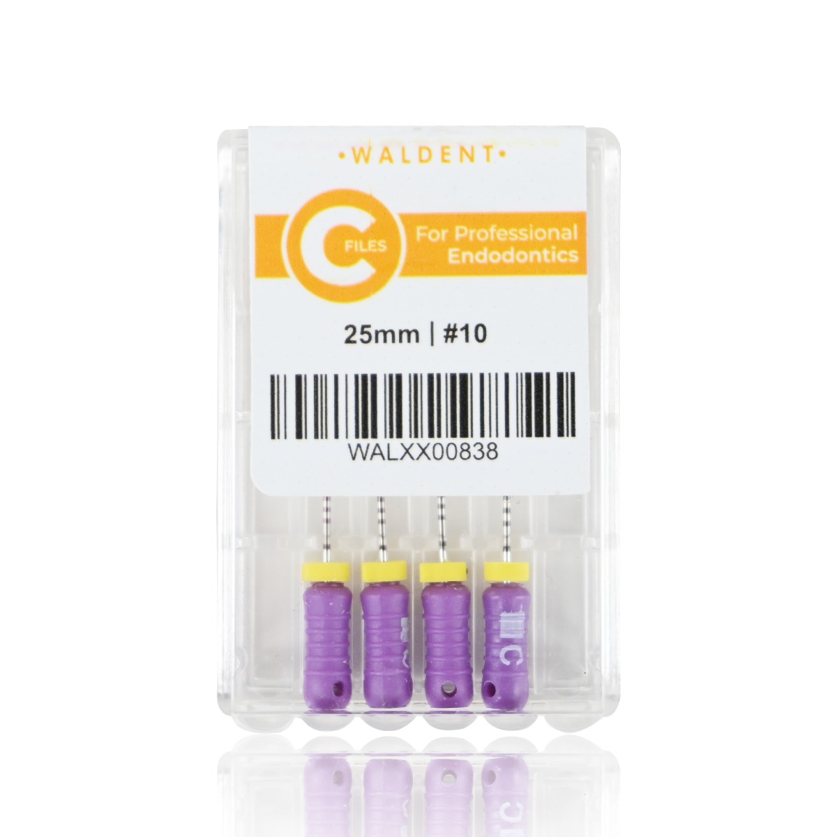 Waldent C Files 25mm ( Pack of 4 )