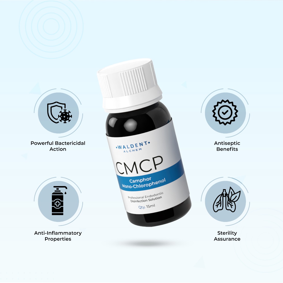 Waldent Camphor Mono Chlorophenol (CMCP) 