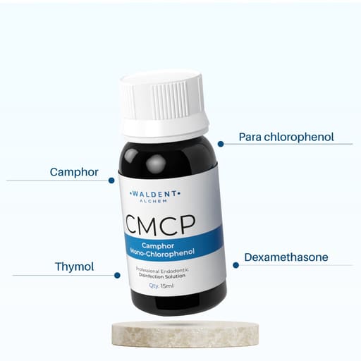 Waldent CMCP - Camphorated Monoparachlorophenol | Intracanal Medicament | Long-Acting Antimicrobial