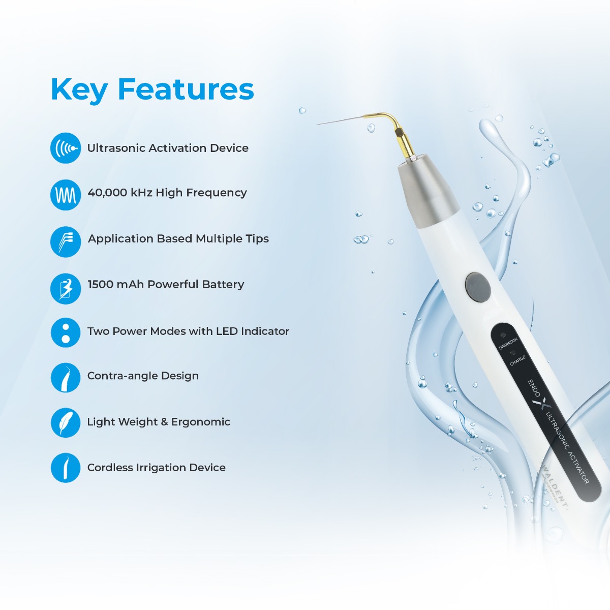 Waldent Endo X UltraSonic Activator