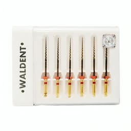 Waldent Premium Taper Gold Rotary Files F2 31mm  - 2