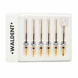 Waldent Premium Taper Gold Rotary Files F3 31mm  - 2
