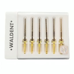 Waldent Premium Taper Gold Rotary Files F5 31mm  - 2