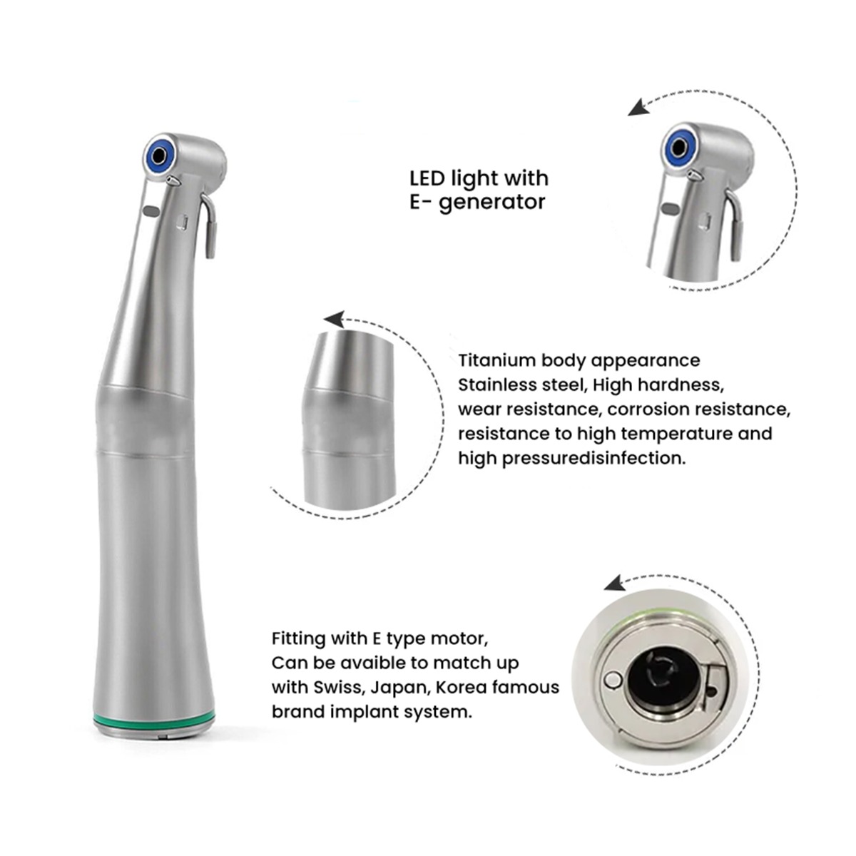 Waldent PhysioDrive Implant Motor (WIMU101)
