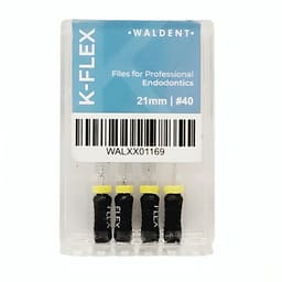 Waldent K-Flex Files 21mm - 9