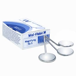 Waldent Mouth Mirror Tops Magnifying No.5 Pk/12 (K13/5) - 5
