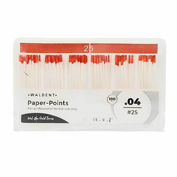 Waldent Paper Points 4%