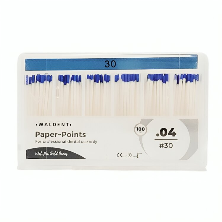 Waldent Paper Points 4% #30