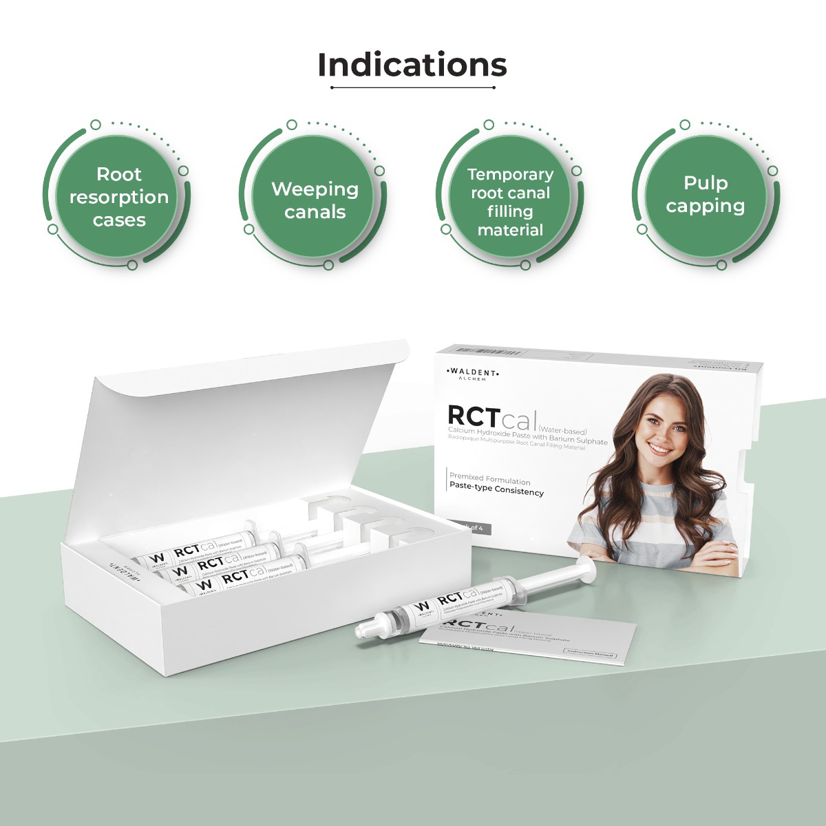 Waldent RCTcal Economy Pack (Pack of 4)