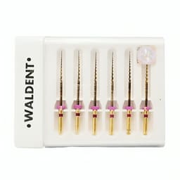 Waldent Premium Taper Gold Rotary Files S1 31mm  - 2