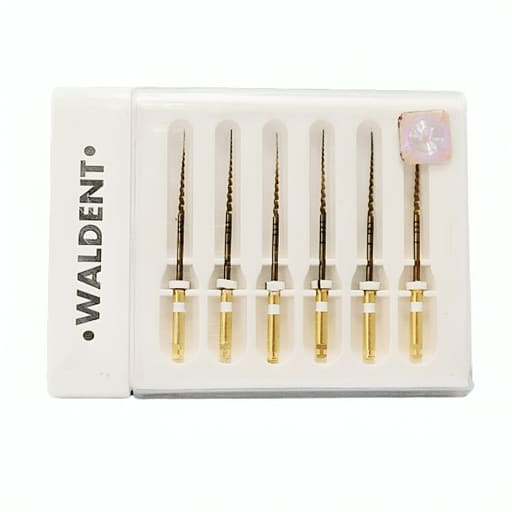 Waldent Premium Taper Gold Rotary Files S2 31mm