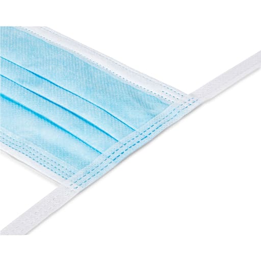 Waldent Face Mask 3 ply - Tie On (Pack of 50)
