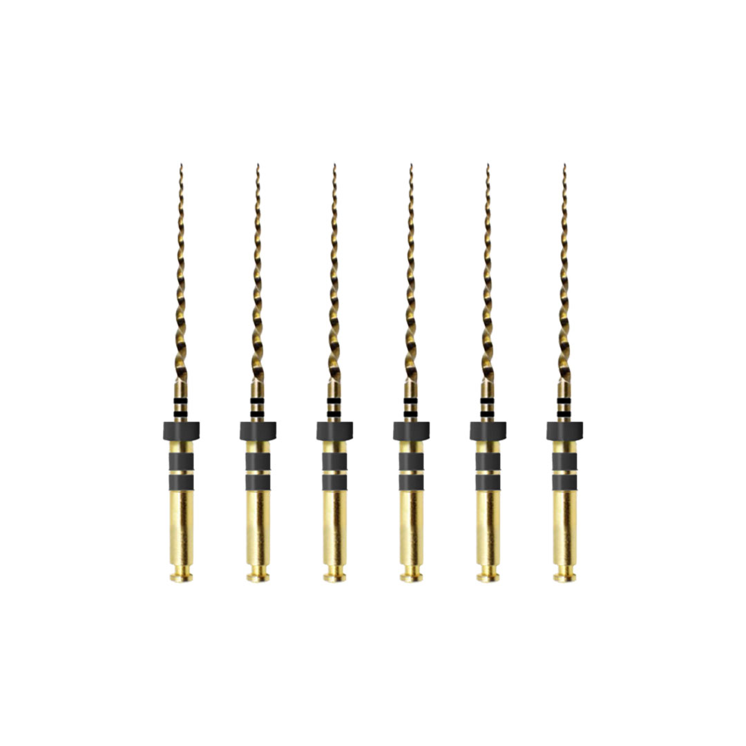 Waldent Wal-flex Gold Rotary Files 21mm