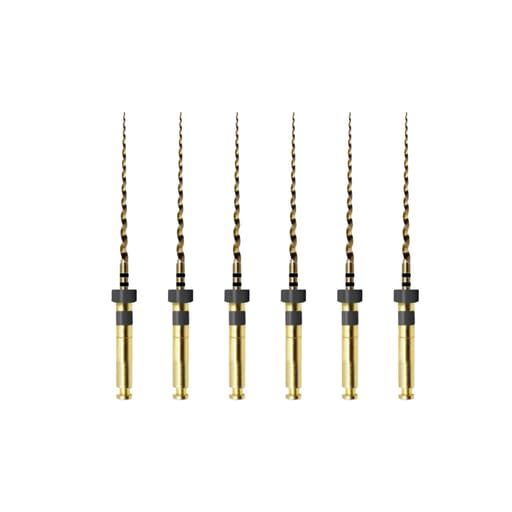 Waldent Wal-flex Gold Rotary Files 21mm