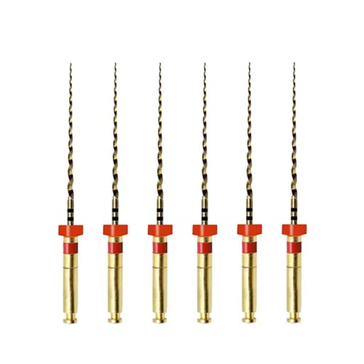 Waldent Wal-flex Gold Rotary Files 21mm