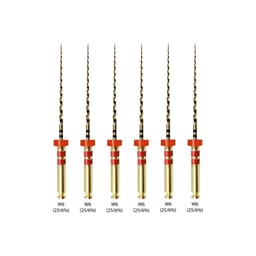 Waldent Wal-flex Gold Rotary Files 21mm - 12