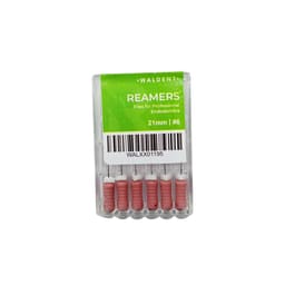 Waldent Reamers 21mm # 6 (Pack of 6)