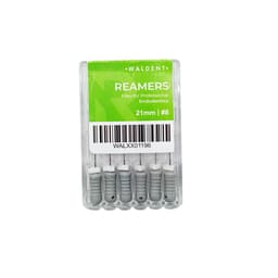 Waldent Reamers 21mm # 8 (Pack of 6)