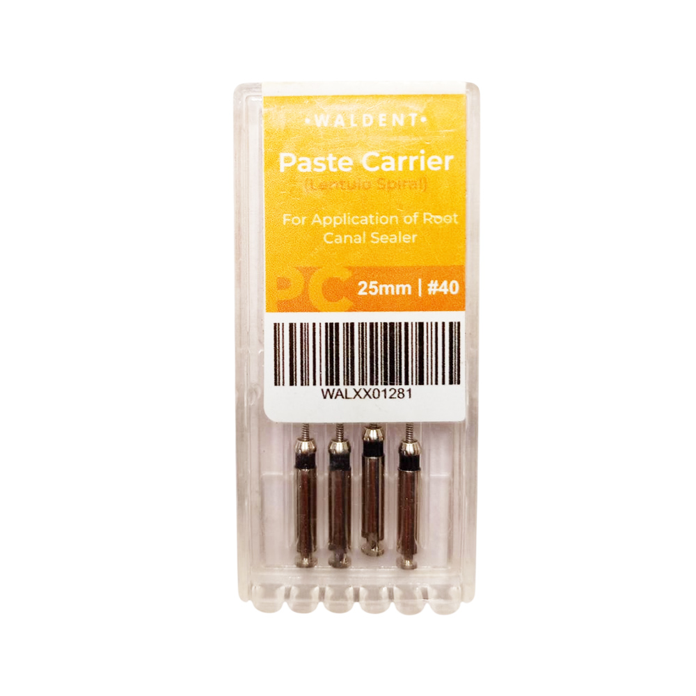 Waldent Paste Carrier (Lentulo Spiral) 25mm #40 (Pack of 4)