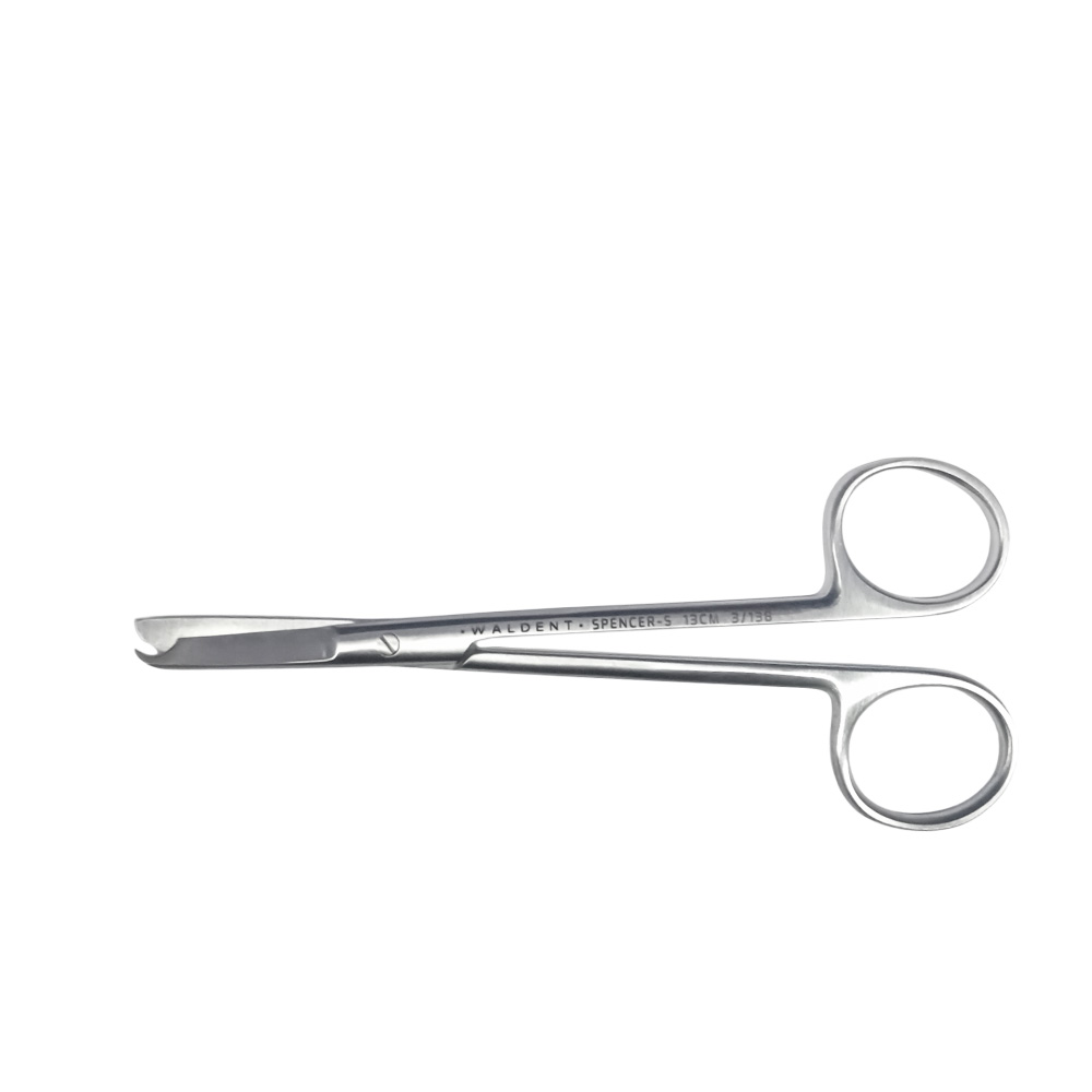 Waldent Scissors Spencer For Suture Cutting 13 cm - S13 (3/138)