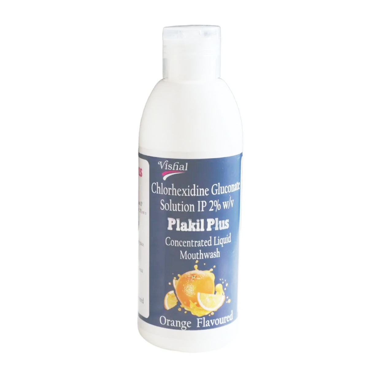 Vishal Dentocare Plakil Plus M/W - 200ml (Orange)