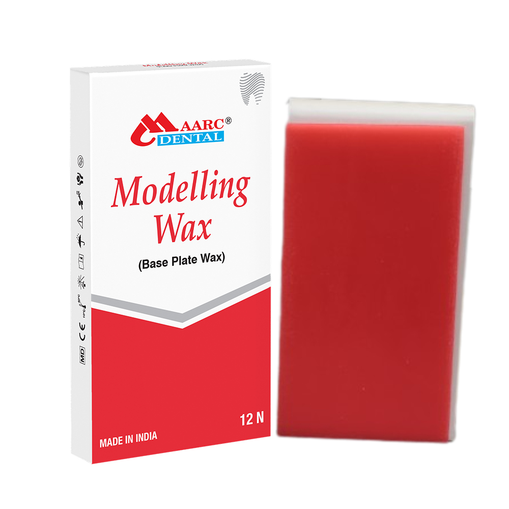 Maarc Modelling Wax Regular Red - 12 Sheets (2001/200)