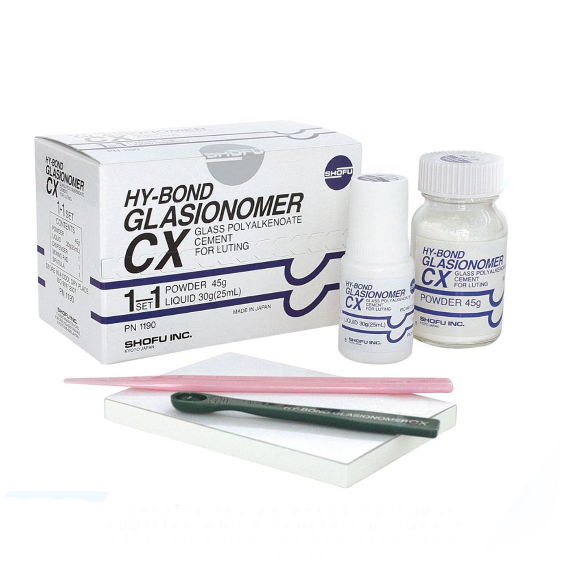 Shofu Hy-Bond Glasionomer Cx Glass Ionomer Luting Cement