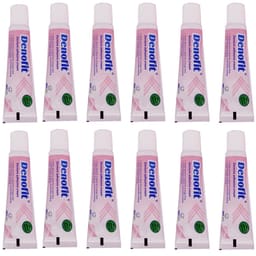 Dentaids Denofit Denture Adhesive Cream 15gm (Pack of 12) - 1