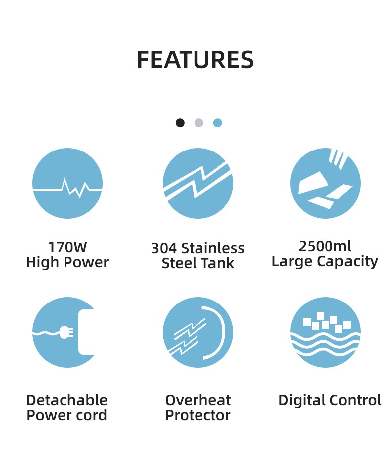 Codyson Ultrasonic Cleaner CD - 4820 (2.5 Litres)