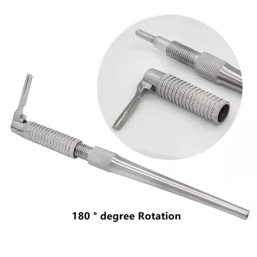Waldent Scalpel Handle Rotatable 180° NO.3 (9/114)