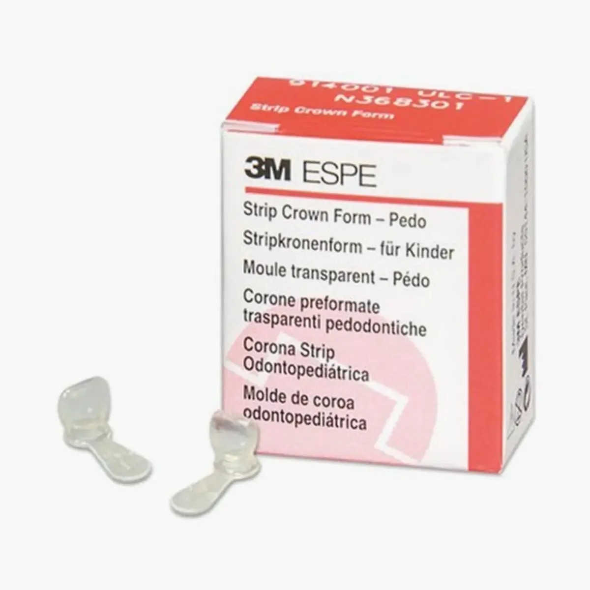 3M ESPE Pediatric Strip Crown Forms UL Central #1