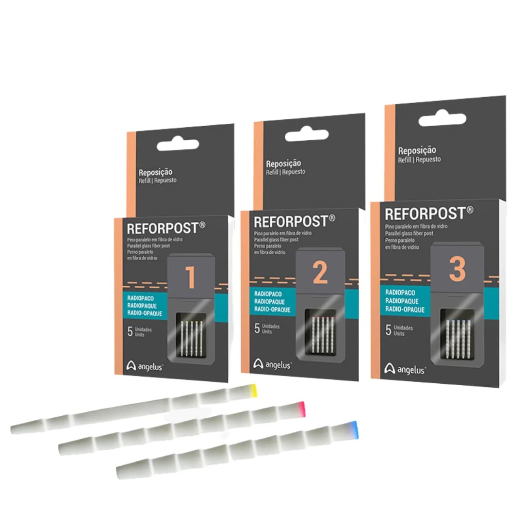 Angelus Reforpost Metallic Refill - Size 3 (5 Units)