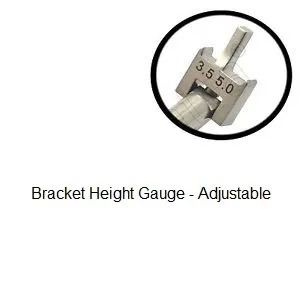 API Bracket Height Gauge 0.18/0.22 - Adjustable