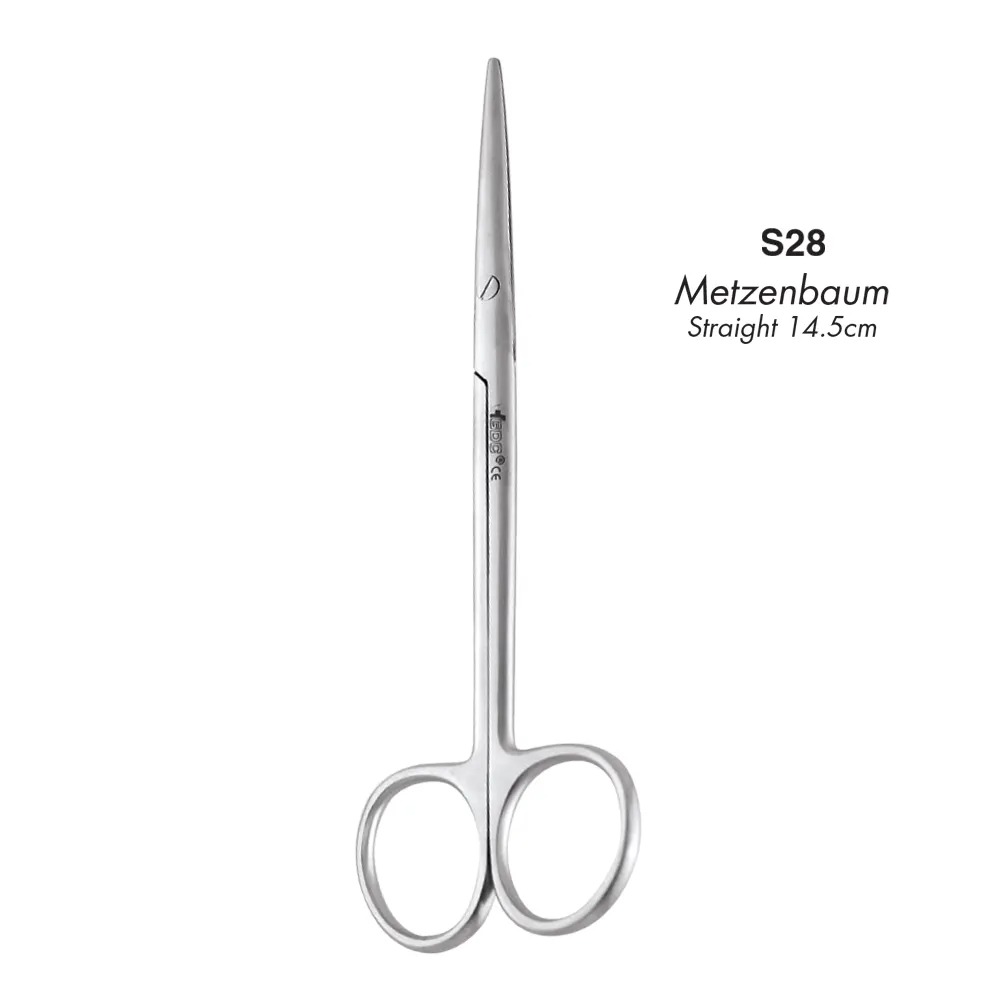 API Surgical Scissors Premium - Metzenbaum 14.5cm