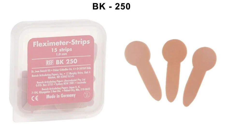 Bausch Fleximeter - Strips 1.0 mm (Pink) 15/ Pcs - BK 250